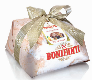 Panettone z gruszką i morelą - Bonifanti 1 kg
