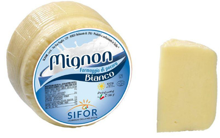 Ser owczy naturalny - formaggio di pecora bianco - Mignon wg wagi