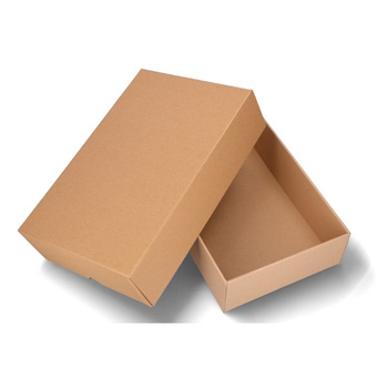 Pudełko prezentowe karbowane z pokrywką