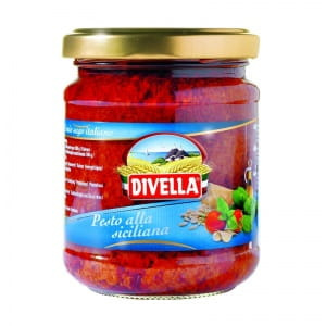 Pesto sycylijskie z pomidorami suszonymi - pesto alla Siciliana - Divella 190 g