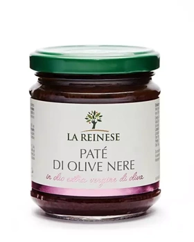 Pasta z czarnych oliwek - pate di olive nere  - La Reinese 180 g
