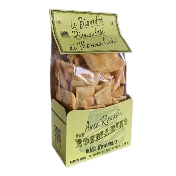 Krakersy Le Biovette Piemontesi di Mamma Carla con Rosmarino - Casa Vecchio Mulino 150 g