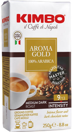 Kawa mielona 100% Arabica Aroma Gold - Kimbo 250g