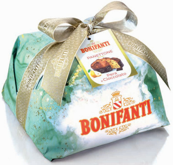 Włoska babka Panettone z gruszką i czekoladą - Bonifanti 1 kg