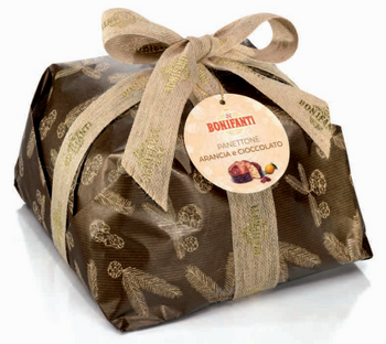 Panettone z pomarańczą i czekoladą - Bonifanti 750g