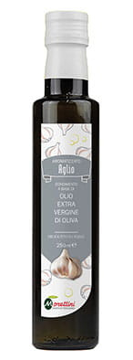 Oliwa czosnkowa extra vergine - Morettini 250 ml