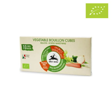 Bulion warzywny w kostkach BIO - brodo vegetale a cubetti BIO - Alce Nero 100 g