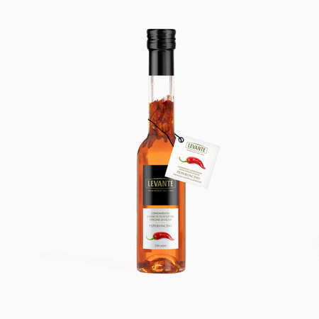 Oliwa paprykowa z papryczkami chilli extra vergine - Levante 250 ml