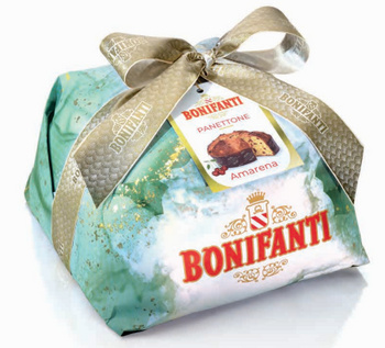 Włoska babka Panettone z wiśnią - Bonifanti 1 kg