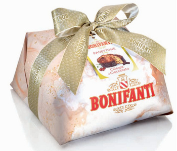 Włoska Babka Panettone z wiśnią i czekoladą - Bonifanti 1 kg