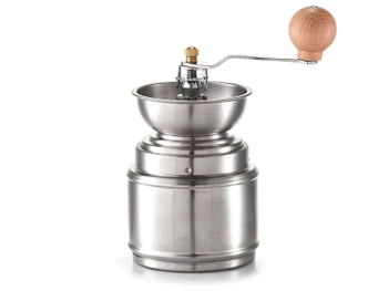 Młynek do kawy ze stali szlachetnej z ceramicznym ostrzem