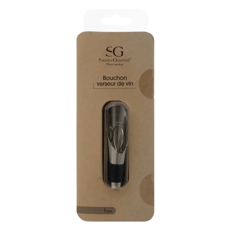 Korek do wina ułatwiający nalewanie - Secret de Gourmet
