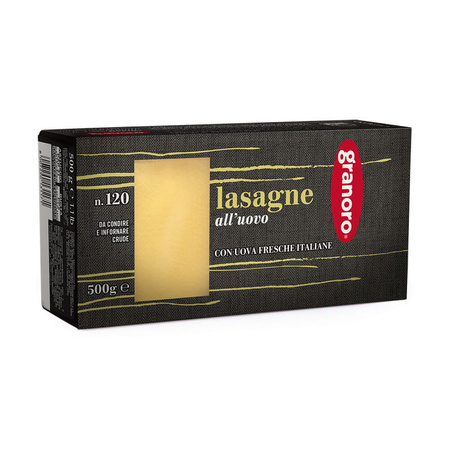 Makaron jajeczny do lasagne - lasagne all'uovo - Granoro 500 g