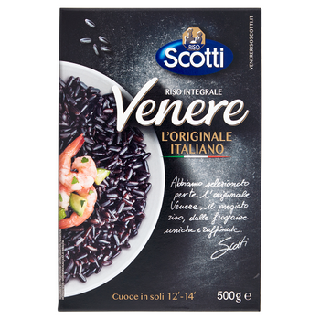 Ryż Venere Integrale Nero - Riso Scotti 500 g