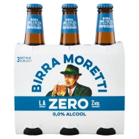 Piwo bezalkoholowe - Birra Moretti 3x330ml