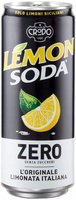 Włoski napój Lemon Soda bez cukru - Fonti di Crodo 330 ml