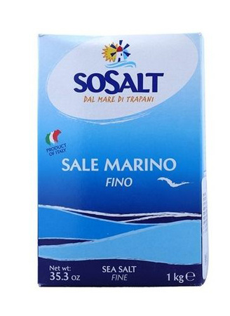 Sól morska drobnoziarnista - Sosalt 1kg