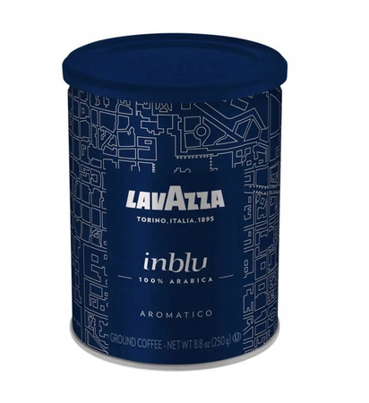 Lavazza kawa mielona w puszce Inblue 250g