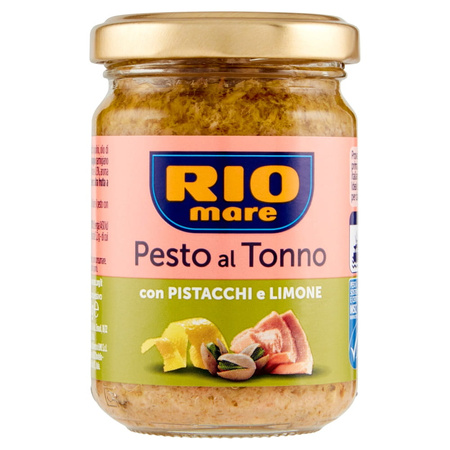 Włoskie pesto z tuńczykiem, pistacjami i cytryną - Rio Mare 130 g