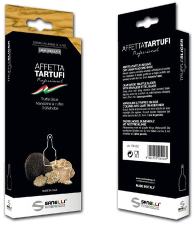 Nóż do trufli z drzewa oliwnego