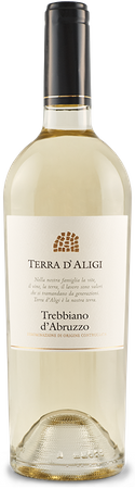 Wino Trebbiano d'Abruzzo - Terra D'Aligi 750 ml