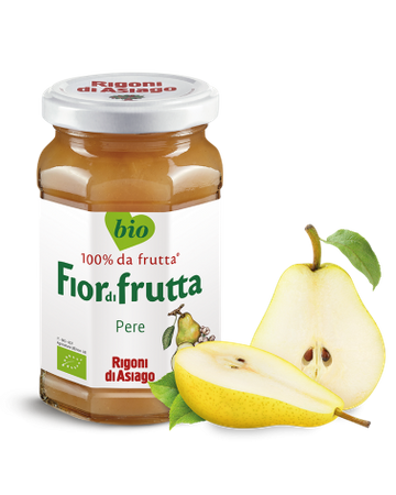 Włoska konfitura z gruszek BIO - Fior di frutta BIO - Rigoni di Asiago 250g