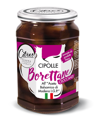 Cebulki borettane w occie balsamicznym IGP - Citres  290 g