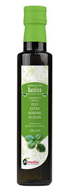 Oliwa bazyliowa extra vergine  - Morettini 250 ml