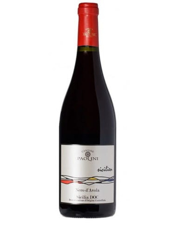 Wino nero d'avola DOC - Cantine Paolini 750 ml