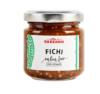 Salsa figowa z dodatkiem musztardy BIO - Lazzaris 100 g