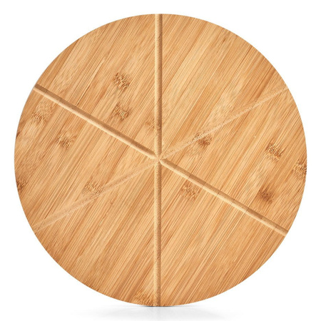 Bambusowa deska do pizzy z nożykiem