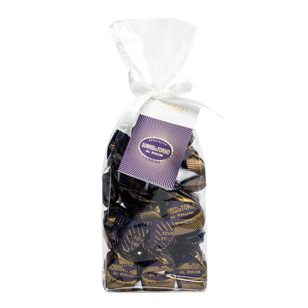 Praliny w gorzkiej czekoladzie z kremem Rhum - Boella & Sorrisi 200 g