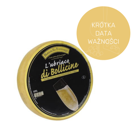 Ser lubriaco di bollicine dojrzewający w winie prosecco - Battistella Formaggi wg wagi