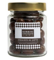 Włoskie orzechy laskowe w mlecznej czekoladzie - Boella & Sorrisi 150 g