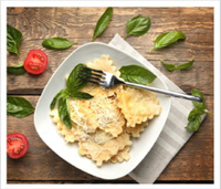 Ravioli z zielonymi szparagami i mascarpone - Perino 250 g