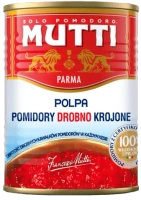 Pomidory drobno krojone w puszce - Polpa - Mutti 400 g