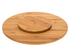 Bambusowa deska obrotowa do serów i przekąsek