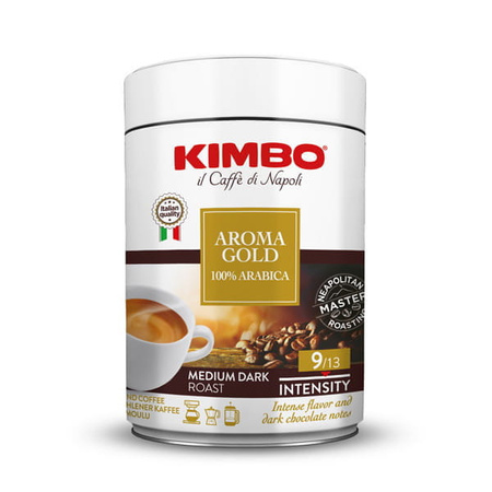 Kawa w puszce Aroma Gold  100% Arabica - Kimbo 250 g