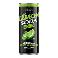 Włoski napój o smaku Lemon Soda Mojito - Fonti di Crodo 330 ml