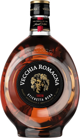 Włoska brandy Etichetta Nera - Vecchia Romagna 700 ml