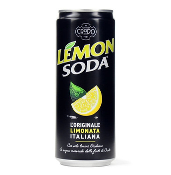 Włoski napój Lemon Soda - Fonti di Crodo 330 ml