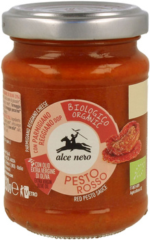 Pesto z suszonych pomidorów BIO - pesto rosso - Alce Nero 130 g