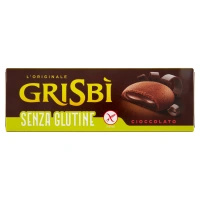 Bezglutenowe ciasteczka czekoladowe nadziewane kremem czekoladowym - Grisbi 150 g