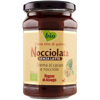 Włoski  krem z orzechów laskowych i kakao bez dodatku mleka Nocciolata BIO -  Crema al cacao e nocciole senza latte BIO -  Rigoni di Asiago 250 g