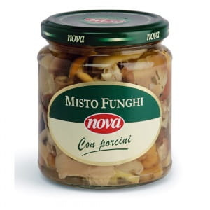 Grzyby marynowane w słoiku - Nova 280 g