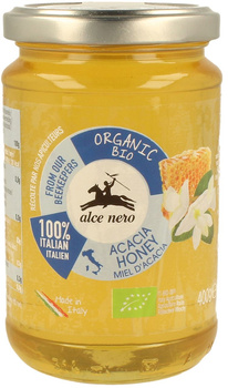 Miód nektarowy akacjowy BIO - Alce Nero 400 g