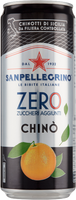 Włoski napój bezalkoholowy Chinotto bez dodatku cukru - Chino ZERO - Sanpellegrino 330 ml