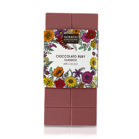 Włoska czekolada rubinowa - Boella & Sorrisi 80 g