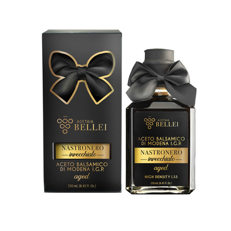 Włoski ocet balsamiczny  IGP Nastronero Invecchiato - Acetaia Bellei 250 ml
