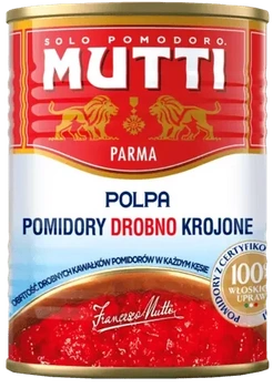 Pomidory drobno krojone w puszce - Polpa - Mutti 400 g